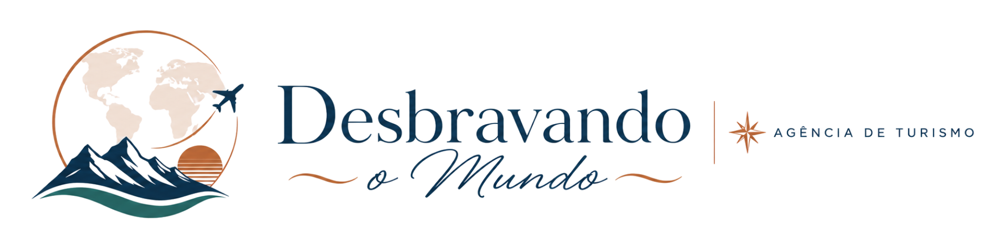 Logo Desbravando o Mundo